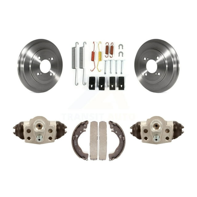 Transit Auto Rear Brake Drum Shoes Spring and Cylinders Kit for Car 2015-2019 Honda Fit K8N-100262