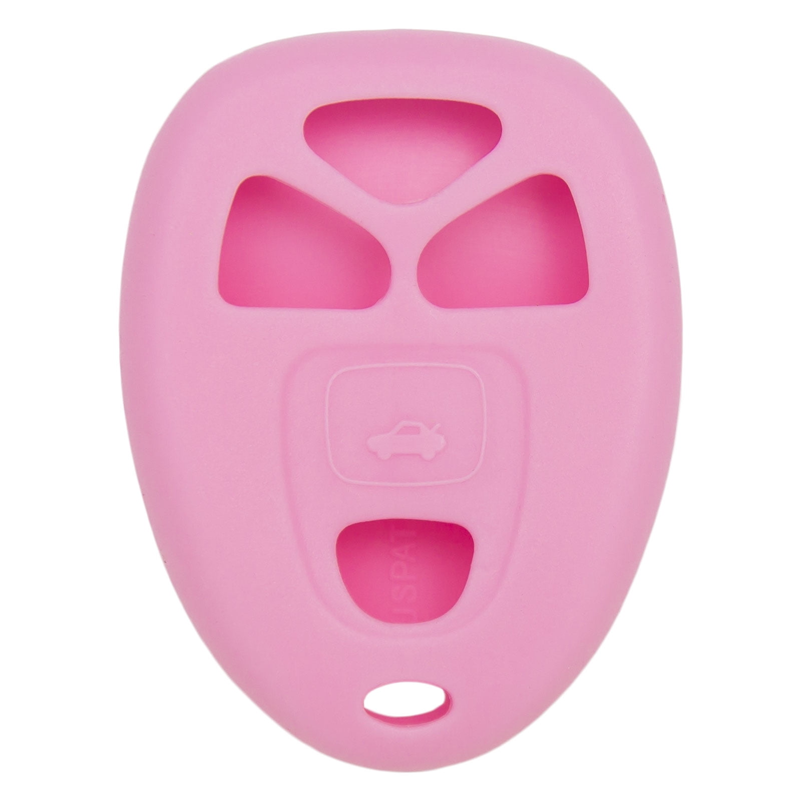 Keyless2Go New Silicone Cover Protective Case for Remote Key Fobs with FCC L2C0007T Pink