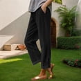 thumbnail image 2 of Pantalones casuales de pierna recta para mujer: cómodos pantalones para el día a día, las vacaciones y el senderismo, 2 of 8