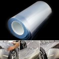 thumbnail image 2 of BESTERY Clear Vinyl Gloss Paint Protection Bulk Film Vinyl Wrap Coating Roll (12''X60''), 2 of 4