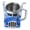 Blue, variant on WINDLAND Truck Shape Coffee Mug Resin Water Cup 12oz for Home Decoration and Gift for Truck Enthusiasts Truck Mug