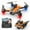Orange, variant on WiFi FPV Drone With 1080P HD Camera Altitude Hold Mode Foldable RC Drone Quadcopter Circle Fly, Route Fly, Altitude Hold, Headless Mode