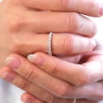 thumbnail image 4 of 1.40Ct Marquise Cut Lab Created Diamond Full Eternity Wedding Band Ring 14K White Gold Plated, 4 of 4