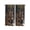 Brown, variant on Kitchen Curtains 45 Inches length, Forest Deer Window Treatment Curtain Drapes, Farmhouse Vintage River Elk Lightweight Window Panels for Living Room Bedroom, 52"x45", 2 Panels