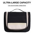 thumbnail image 4 of 11.6-12.5 inches-black Bolsa de almacenamiento portátil de gran capacidad de poliéster, bolsa de cosméticos portátil para mujer, 4 of 4