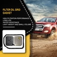 thumbnail image 4 of Kenally Los plásticos del filtro de aceite se instalan fácilmente Piezas de automóvil livianas Accesorios prácticos para automóviles Juntas de Vehículos, repuestos y accesorios Mis Kenally VI014755-00, 4 of 6