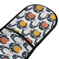 thumbnail image 2 of Dailycode Double Sided Oven Mitt with Loop Heat Resistant Kitchen Long Potholders 7" x 35" Cute Minimalistic Penguins, 2 of 6