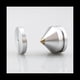 thumbnail image 4 of Juego De 8 Pies De Soporte De Altavoz Almohadilla De Pie AleacióN De Aluminio Puntas De Metal Cono Piso Pie Clavo Plata, 4 of 7