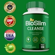 BioSlim Capsules, Advanced Formula, Bio Slim Cleanse Digestive Support Supplement Pills, 1 Month Supply (1 Pack)
