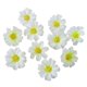 thumbnail image 4 of 10 piezas de cabezas de flores falsas al por mayor para manualidades Flores de margaritas artificiales Decoración floral de bricolaje para Macarena flores para manualidades, 4 of 7