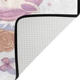 thumbnail image 7 of Bathroom Sets Curtain and Rug Sets 23.6x15.7 in Non-Slip Mat and 72x72 in Shower Curtain for Home Bath Dcor Pastel Colors Unicorn, 7 of 7