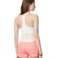 thumbnail image 2 of Aeropostale Womens Lace Crop Cami Tank Top, Off-White, Juniors, Large, 2 of 3