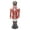 White, variant on Morris Costumes Light-Up Nutcracker with Moving Arms Christmas Decoration - 36 in x 14 in x 10 in