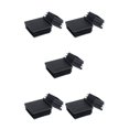 thumbnail image 2 of relayinert 20pack/lot Non-slip Square Pipe Plugs For Moisture Resistant Chair And Table black 5Set, 2 of 6