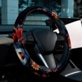 thumbnail image 6 of Floral Animal 14.5 Inch Printing PVC Leather Car Wheel Cover Steering Wheel Cover Auto Accessories, 6 of 6
