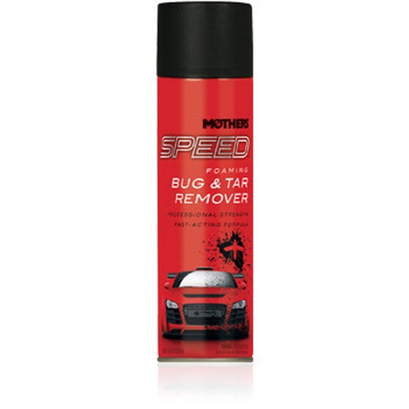 Mothers Bug And Tar Remover 16719 Speed; Use To Remove Bugs/Tar/Bird Droppings/Road Grime/Sap; Foam; 18.5 Ounce Aerosol Can; Single
