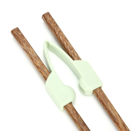 

ACOUTO Healthy Stable Anti‑Slip Chopsticks Cleaned Flexible Chopsticks Plastic + Wood For Old People Disability