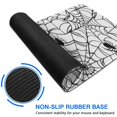thumbnail image 6 of Long Mouse Pads for Desk,Black Halloween Spider Webs Desk Mats on Top Of Desks, Desk Mouse Pad Extra Large with 3mm Non-Slip Base and Stitched Edge for Gaming,Office,Work,Home 47.3"x23.6", 6 of 6