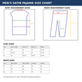 thumbnail image 4 of Up2date Fashion Men's Satin Pajama Set Full Sleeves Silky Loungewear 2 Piece Pjs Classic Button-Down Sleepwear, 4 of 4