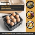 thumbnail image 3 of Cocedor eléctrico de huevos Annie & Mia Design para 8 huevos, 500 W, 3 of 8