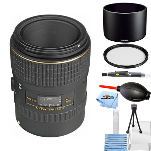 Tokina 100mm F 2 8 At X M100 Af Pro D Macro Autofocus Lens For Nikon Starter Kit Walmart Com Walmart Com