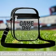 thumbnail image 3 of Clear Bag for Stadium Events with Sport Letters, Stadium Approved Transparent Purse Messenger CrossBody Bags for Women and Men, 3 of 4