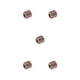 thumbnail image 3 of Qarigey Cuentas de cobre Hexágono Accesorio Unisex Adultos Joyas Ornamentales para doméstico Artesanía Negro Hao Oro rosa Type2 NO2 Qarigey CBP277149, 3 of 5