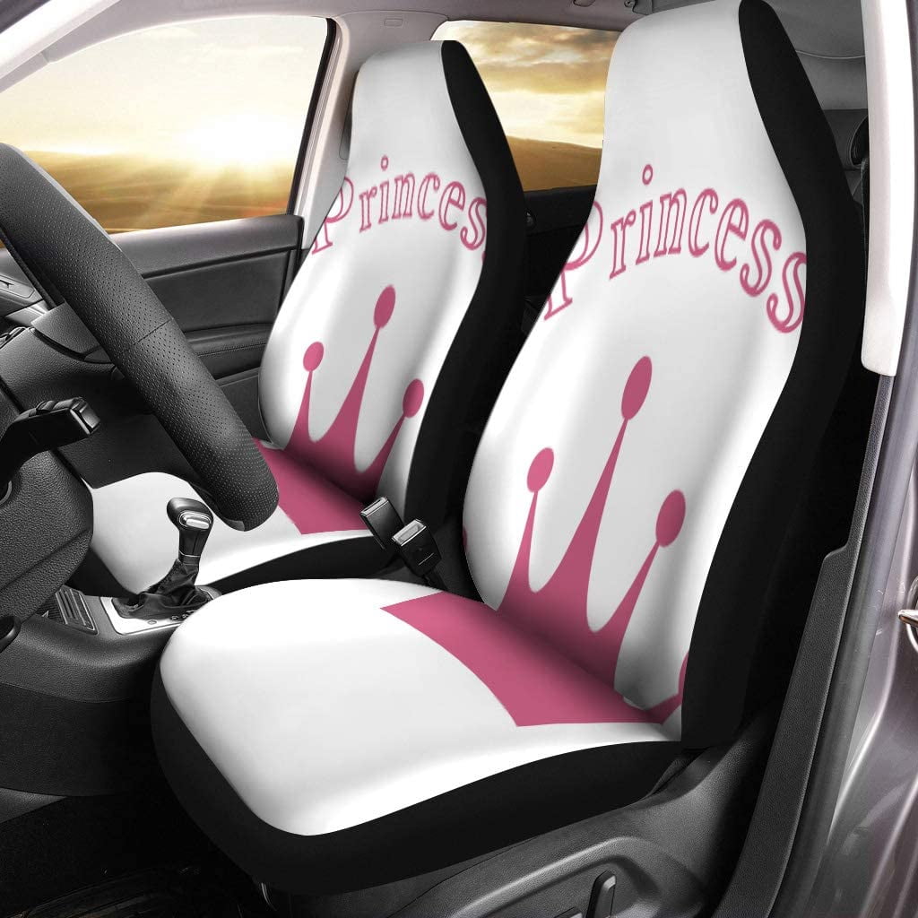 car with crown logo on seat
