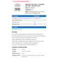 thumbnail image 2 of Brake Rotor Set 4 Piece - Compatible with 2000 - 2006 GMC Yukon 2001 2002 2003 2004 2005, 2 of 2