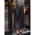 thumbnail image 2 of Elegant women's pleated skirt ightweight and comfortable., 2 of 5