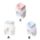 thumbnail image 3 of Naiovety Soporte para cepillo de dientes montado en la pared sin perforación dispensador automático de de dientes exprimidor de de dientes Juegos de accesorios de baño Gris, 3 of 6