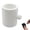 White, variant on Upgraded Shower Head, Bathroom Heated Massager, Handheld Coarse Hole Design, Durable and Easy to Install, Home and Bath Use, White