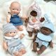 thumbnail image 2 of Muñecas Reborn Baby Reborn Silicona Reborn Baby Doll 12 Cm 4.72 Pulgadas Palm Dolls Pijamas Vestido Simulación Bebé Reborn Baby Doll Juguetes, 2 of 4