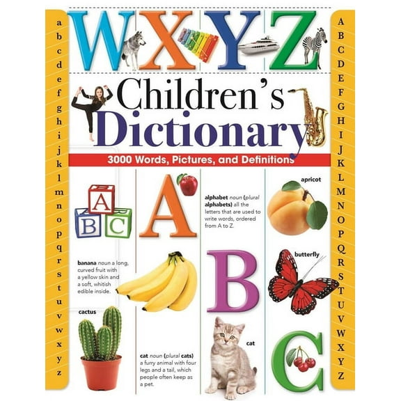 Children's Dictionary: 3,000 Words, Pictures, and Definitions, (Hardcover)