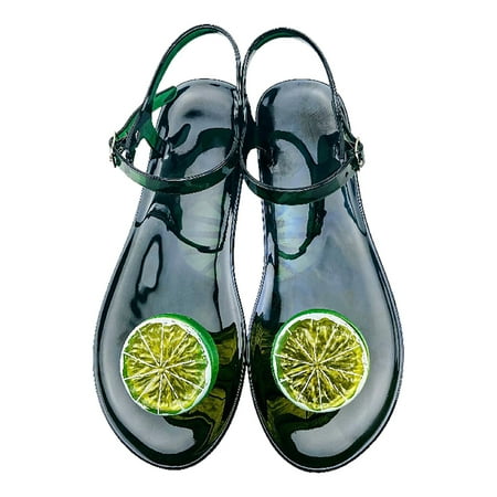 

Womens Sandals Women Shoes Manufacturer Transparent Jelly Shoes Women Flat Slippers Summer Slippers Beach Jelly Sandals for Women C 7.5