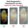 thumbnail image 2 of for Galaxy S21 Case, S21 Case with Self Healing Flexible TPU Screen Protector[2 Pack], Military Grade Dual-Layer Heavy Duty Protection Case for Samsung Galaxy S21 5G-Purple/Blue, 2 of 13
