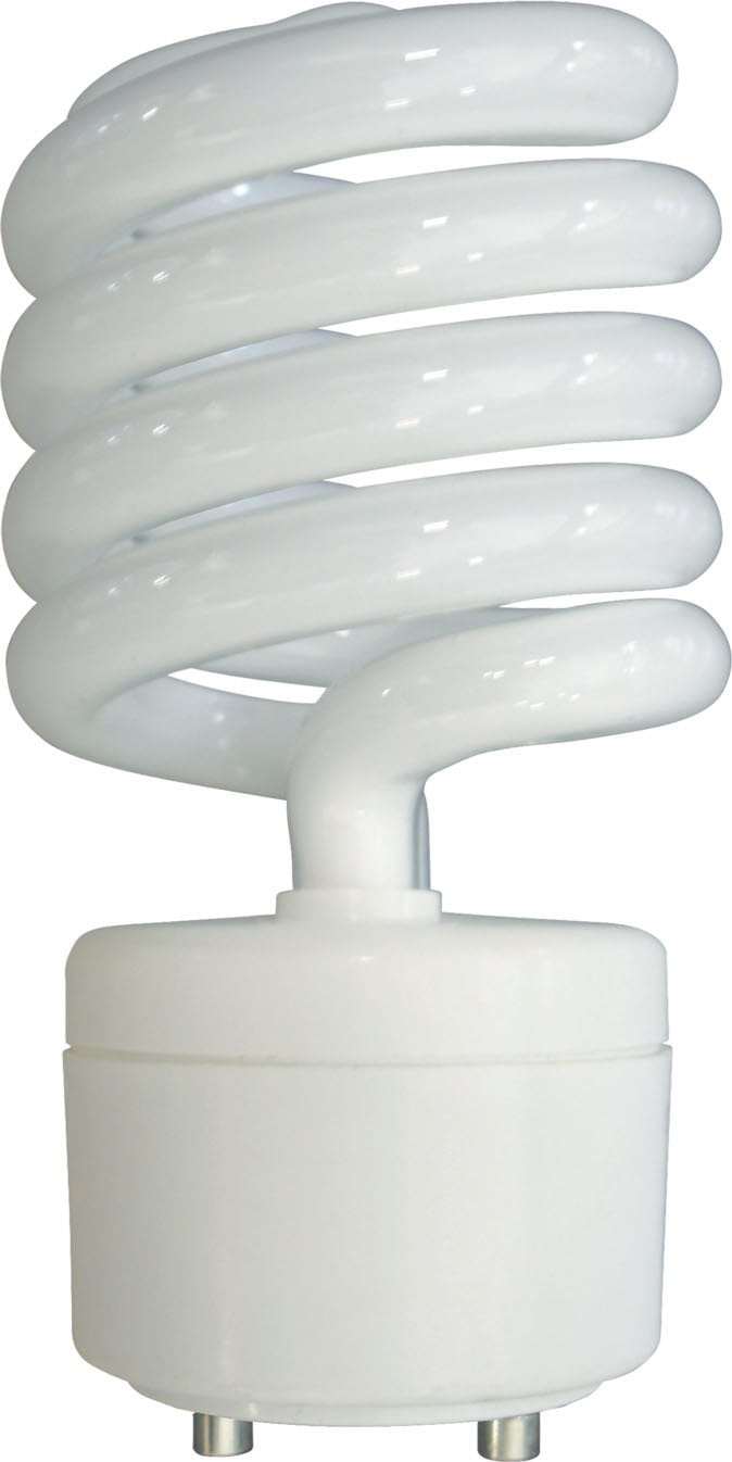 825-Lumen T3 Spiral Light Bulb with Medium Base 10-Pack GE Lighting 97133 Energy Smart Spiral CFL 13-Watt 60-watt replacement 
