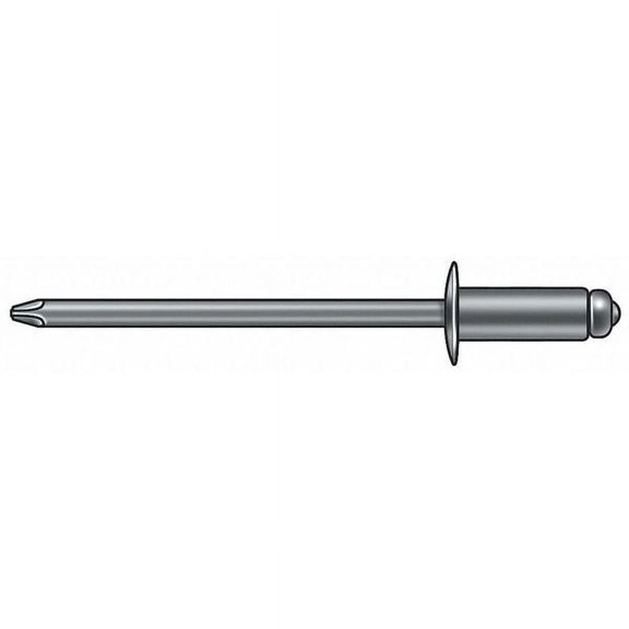 Stanley Engineered Fastening Blind Rivet,5/32 Dia,0.525 L,PK500 SD56BS201