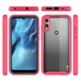 thumbnail image 6 of CoverON Motorola Moto E 2020 Case Heavy Duty Full Body Slim Fit Shockproof Clear Phone Cover - EOS Series, 6 of 8
