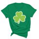 thumbnail image 5 of Camiseta de Manga Corta de Cuello Redondo Impresa de Primavera Superior de las Mujeres, Mezcla Ligera de Poliéster para Uso Diario Y de Fiesta Casual, 5 of 9