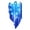 Blue_#A03, variant on Halloween Decorations Outdoor, 47" Hanging Ghost with LED Light, Halloween Window Decoration for Front Yard Patio Lawn Garden Party Decor Indoor Outside