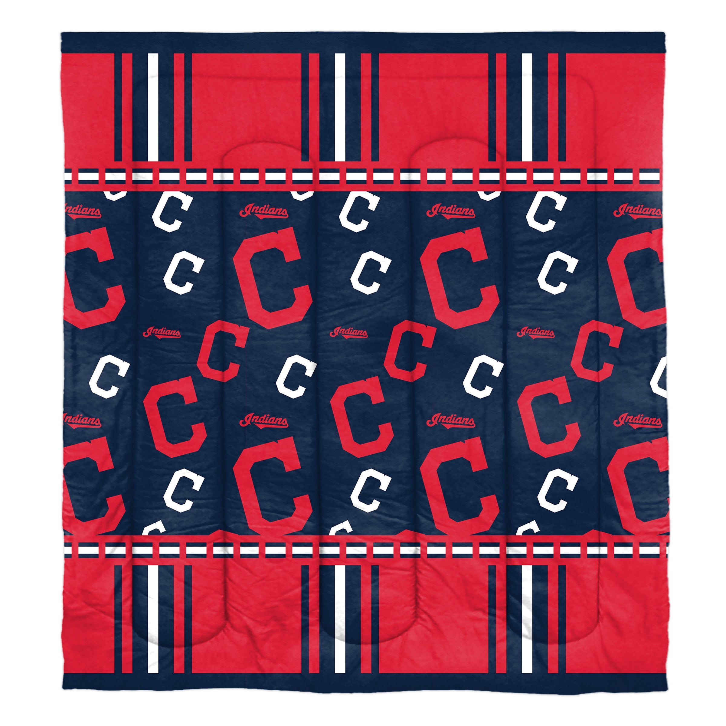 MLB Cleveland Indians Full Bed In Bag Set