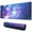 Dazzling Galaxy (105), variant on Game like a Pro with Non-Slip Large Mouse Pad – Dazzling Galaxy Design, Stitched Edges Keyboard Mat & Desk Pad, 31.5x11.8in