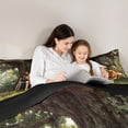 thumbnail image 4 of Erosebridal Jungle Animal Lions Twin Comforter Sets,Natural Scenery Bedding Set For Boys Kids, Reversible 2 Pieces, 4 of 7