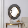thumbnail image 5 of 09491-Uttermost-Saul - 30 inch Round Mirror - 30 inches wide by 1.89 inches deep, 5 of 7