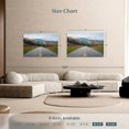 thumbnail image 4 of Elephant Stock North Georgia Wall Art - Horizontal Canvas Wall Art - Living Room Wall Decor - Nature Canvas - Blue And Gray Decor - 51" x 34", 4 of 8