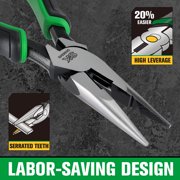 SK Hand Tools 8 Long Nose Pliers, 1 Piece