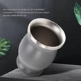 thumbnail image 3 of Double-Wall Stainless Yerba Mate Gourd Tea Cup Set Coffee Water Cup with 2 Bombillas Straws Spoon&Cl, 3 of 5