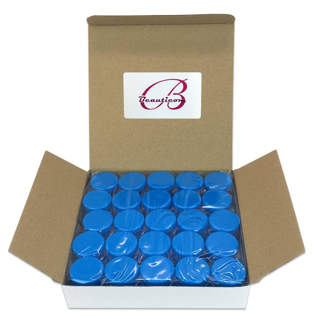 5g/5ml High Quality Acrylic Leak Proof Clear Container Jars with Blue Lids (2000 Jars)