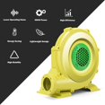 thumbnail image 5 of Costzon Air Blower, 1.0HP Blower for Bounce House, 735W Pump Fan Commercial Inflatable Bouncer Blower, Perfect for Inflatable Bounce House, Jumper, Bouncy Castle, Air Blower for Inflatables, 5 of 7